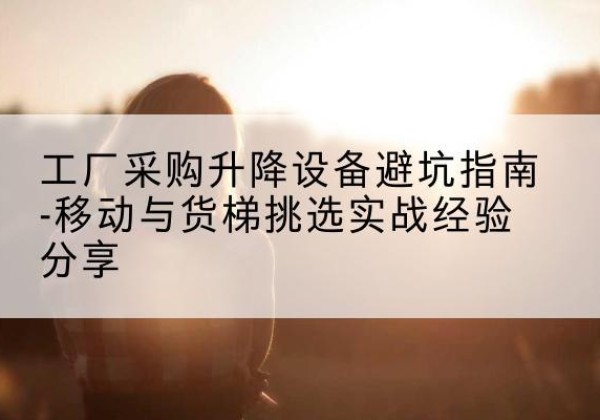 阿城移动式升降机怎么选-工厂采购升降设备避坑指南-移动与货梯挑选实战经验分享